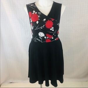 Furnex Floral Sleeveless Dress Woman's